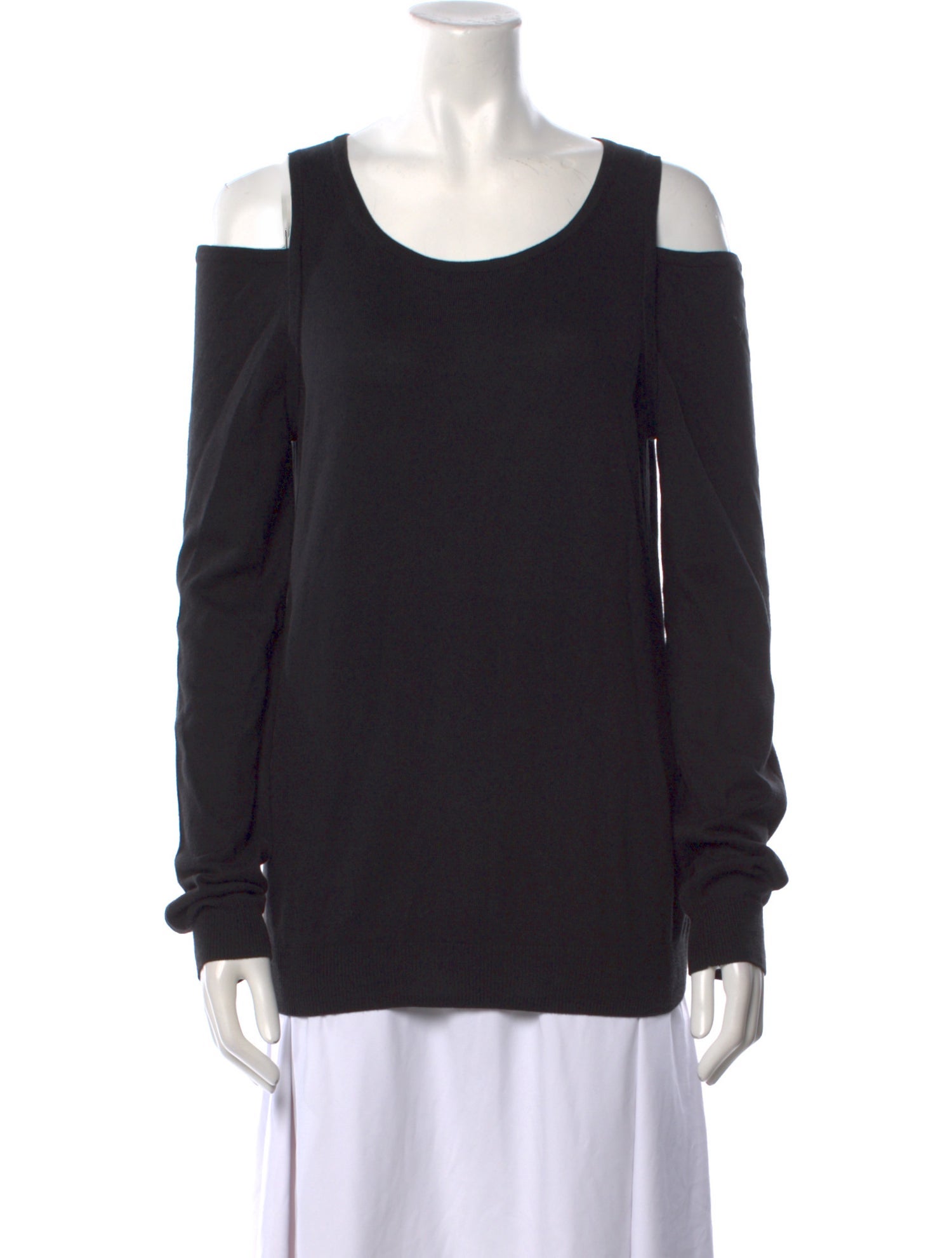 Tibi Merino Wool Scoop Neck Sweater